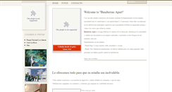 Desktop Screenshot of bandurrias.guiapatagonia.net