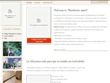 Tablet Screenshot of bandurrias.guiapatagonia.net
