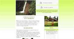 Desktop Screenshot of lacatarata.guiapatagonia.net